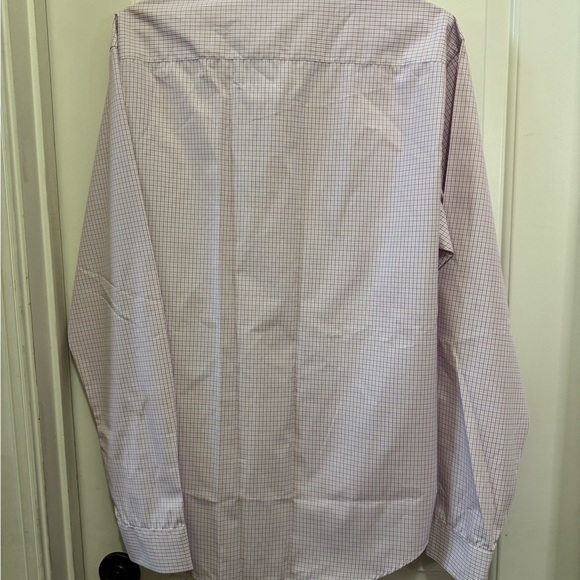 TRULY Pink Checkered Dress Shirt - Picture 4 of 5